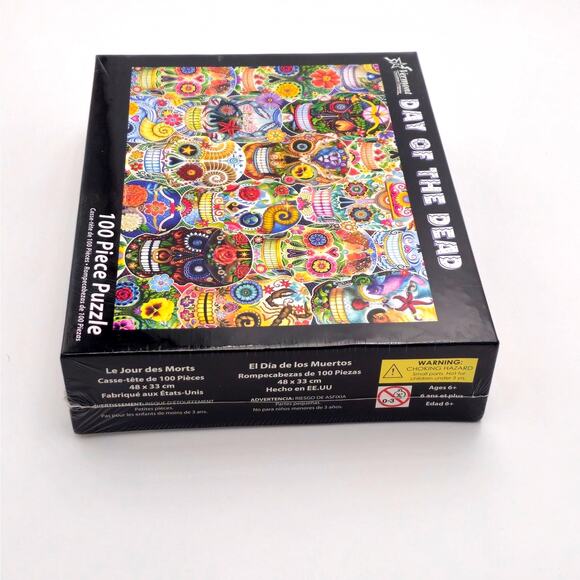 Day Of The Dead Jig‎ Saw Puzzle 100 Pieces By Randy Wollenmann - Picture 3 of 4